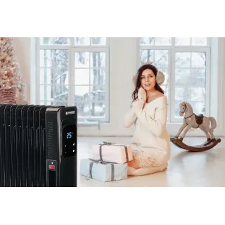 Електрически маслен радиатор с wi-fi POWERMAT PM-GOL-3000DLW/ 2500W