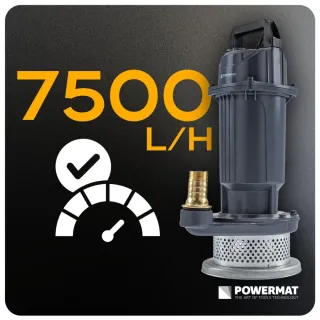 Потопяема помпа за чиста и мръсна вода Powermat PM-PDWB-550T/ 550W Потопяема помпа за чиста и мръсна вода Powermat PM-PDWB-550T/ 550W
