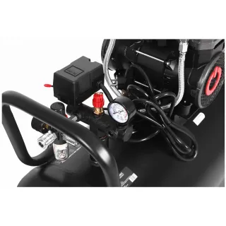 Безмаслен въздушен компресор КraftDele KD4083/ 2x2200 W/ 100 л