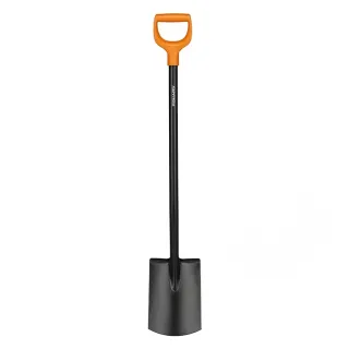 Лопата земеделска с дръжка заоблена Fiskars Solid/ 1170 мм
