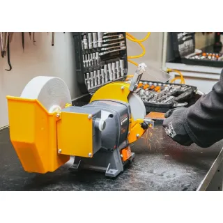 Електрически шмиргел POWERMAT PM-SS-1850M-SM/ 1.85kW Електрически шмиргел POWERMAT PM-SS-1850M-SM/ 1.85kW