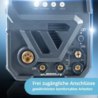 Комбиниран заваръчен апарат 3в1 STAHLWERK MTM-200 ST/ 200A