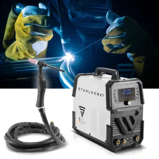 Многофункционален заваръчен TIG апарат STAHLWERK AC/DC 200 Pulse Pro Digital/ 200А Многофункционален заваръчен TIG апарат STAHLWERK AC/DC 200 Pulse Pro Digital/ 200А