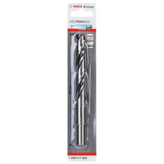 Свредло с редуцирана опашка Bosch HSS PoinTec 14.0 mm