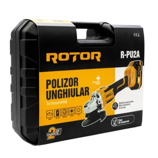 Акумулаторен ъглошлайф ROTOR R-PU2A/ 20V/ 2Ah Акумулаторен ъглошлайф ROTOR R-PU2A/ 20V/ 2Ah