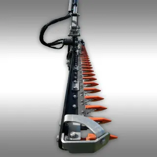 Фреза за мулчиране и ножици за жив плет Jansen HMS-100/180, 250 см	