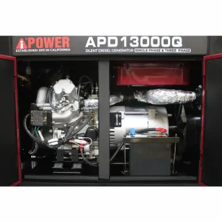 Звукоизолиран дизелов генератор SENCI AiPower APD13000Q/ 11kW