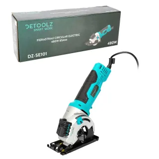 Електрически циркуляр Detoolz DZ-SE101/ 480W/ 85мм Електрически циркуляр Detoolz DZ-SE101/ 480W/ 85мм