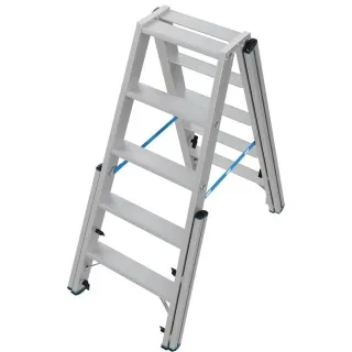 Двустранна телескопична стълба KRAUSE 134875 2x5