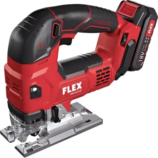 Акумулаторен прободен трион FLEX JSB 18.0-EC/5.0 Set/ 18V/ 2.5Ah/5Ah