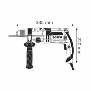 Ударна бормашина Bosch GSB 24-2 / 1100 W, 1.5 – 13 mm