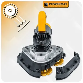 Фреза за шлайфане на бетон POWERMAT PM-SDB-2450M/ 2450W