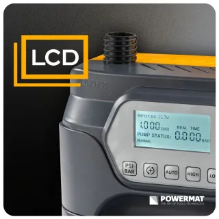 Мини компресор за въздух Powermat PM-PE-150T/ 12V Мини компресор за въздух Powermat PM-PE-150T/ 12V