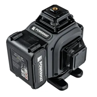 Лазерен нивелир със зелен лъч Powermat PM-PLK-4DM3/ 40 м