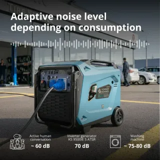 Инверторен бензинов генератор KOENNER-SOEHNEN KS 9500iE S ATSR/ 9.5 kW/230V/ 30л Инверторен бензинов генератор KOENNER-SOEHNEN KS 9500iE S ATSR/ 9.5 kW/230V/ 30л
