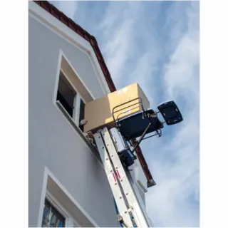 Акумулаторен асансьор за строителни материали GEDA BatteryLadderLift/ 24 V/10 Ah Акумулаторен асансьор за строителни материали GEDA BatteryLadderLift/ 24 V/10 Ah