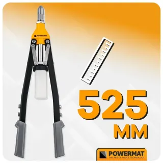 Ръчна нитачка POWERMAT PM-NIR-525T/ 525 мм Ръчна нитачка POWERMAT PM-NIR-525T/ 525 мм