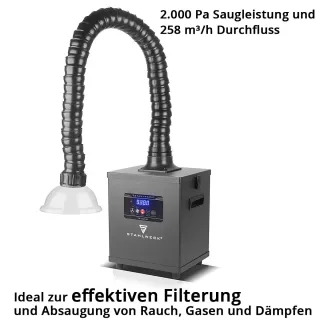 Система за отвеждане на дим STAHLWERK FE-150 ST/ 150W