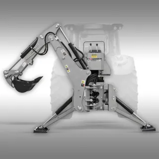 Заден товарач за багер Jansen BHM-225, 400 мм кофа