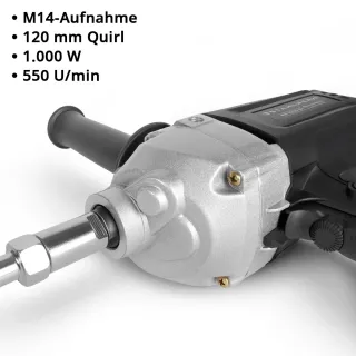 Бъркалка за строителни смеси STAHLWERK RW-1000 ST/ 1000W