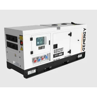 Авариен дизелов генератор Genergy GDS20T/ 20kVA/ 400V/ 85 л