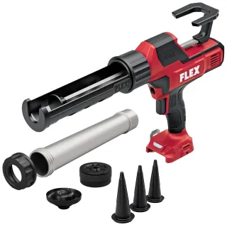 Aкумулаторен пистолет за силикон и лепило FLEX CG 310/600 18/ 18V