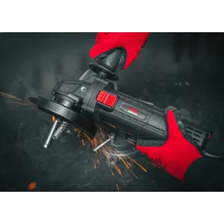Електрически ъглошлайф + 10 бр. дискове RED TECHNIC RTSZK0013/ 1,3kW