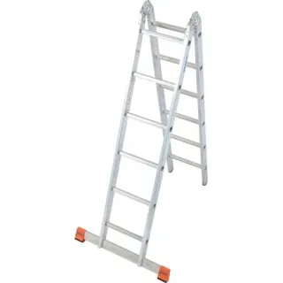 Двойна стълба с панта Trimatic KRAUSE 2+6