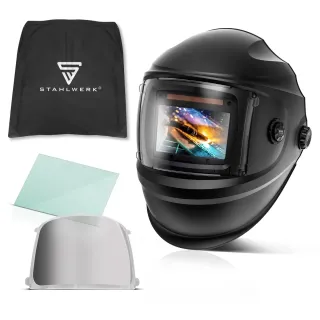 Автоматична заваръчна маска 3 в 1 STAHLWERK BULLET / DIN 13 Автоматична заваръчна маска 3 в 1 STAHLWERK BULLET / DIN 13