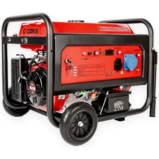 Бензинов генератор CEDRUS CEDAG6E-1F/ AVR/ 230V/ 6kW/ 25л