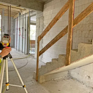 Линеен лазер + статив Nivel System CL3R + SJJ-M1 EX/ 30 м