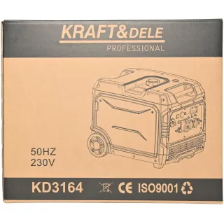 Инверторен генератор KraftDele KD3164/ 6,7kW/ 12/230V + USB/ 15 л Инверторен генератор KraftDele KD3164/ 6,7kW/ 12/230V + USB/ 15 л