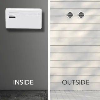 Стенен климатик WiFi TROTEC PAC-W 2650 SH/ с дистанционно/ 1kW/ 2.6kW