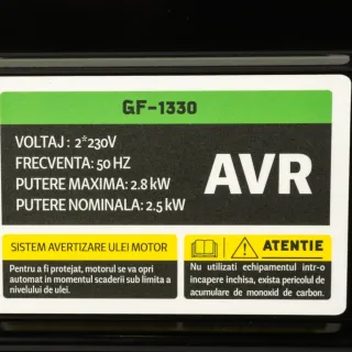 Бензинов генератор Micul Fermier GF-1330/ AVR/ 2.8kW/ 230V/ 15 л