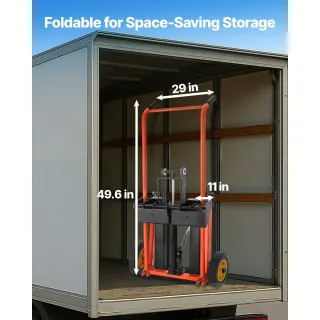 Хидравлична палетна количка VEVOR scddc1000/ 205 кг