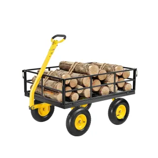 Метална градинска количка VEVOR V1200/ 544 кг