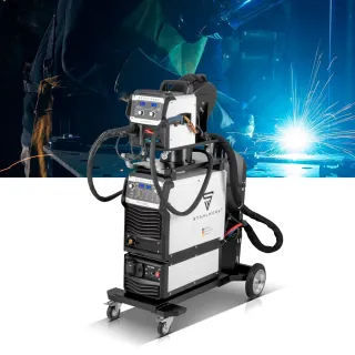 Заваръчен апарат STAHLWERK MIG MAG 350 DP/ 400V/ 350A Заваръчен апарат STAHLWERK MIG MAG 350 DP/ 400V/ 350A