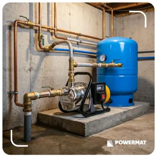Хидрофорна помпа Powermat PM-PHD-1200J/ 1.2kW
