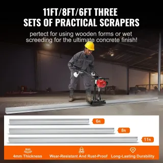 Бензинов вибромастар VEVOR ZPJ-25A-6/8/11/ 1.16 к.с. Бензинов вибромастар VEVOR ZPJ-25A-6/8/11/ 1.16 к.с.