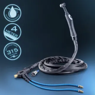 Инверторен заваръчен апарат STAHLWERK AC/DC TIG 315 Puls Pro/ 315А