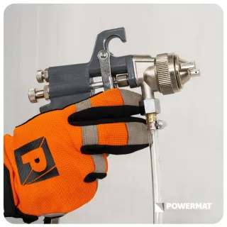 Пневматичен агрегат за боядисване Powermat PM-PAM-10T/ 10 л Пневматичен агрегат за боядисване Powermat PM-PAM-10T/ 10 л