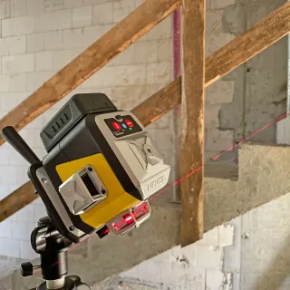 Линеен лазер + статив Nivel System CL3R + SJJ-M1 EX/ 30 м