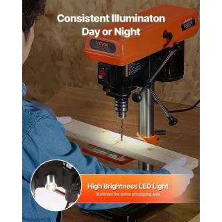 Настолна бормашина VEVOR DP20013B/ 500W