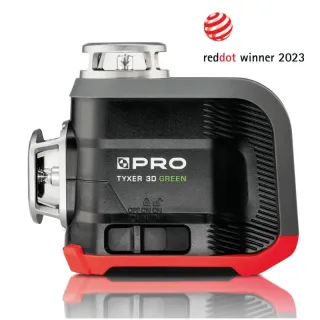Комплект лазерен нивелир + аксесоари PRO TYXER 3DG/ 30 м