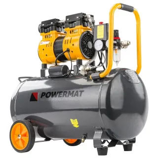 Безмаслен монофазен компресор Powermat PM-KBO-50T/ 2.8 kW/ 50 л