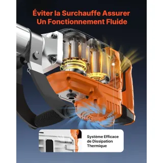 Електрически къртач VEVOR JH-65/ 3500W