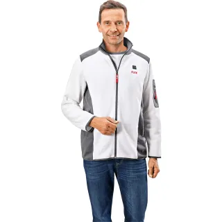 Акумулаторно подгряващо поларено яке FLEX TF White 10.8/18.0 М Men/ 10.8V/18V Акумулаторно подгряващо поларено яке FLEX TF White 10.8/18.0 М Men/ 10.8V/18V