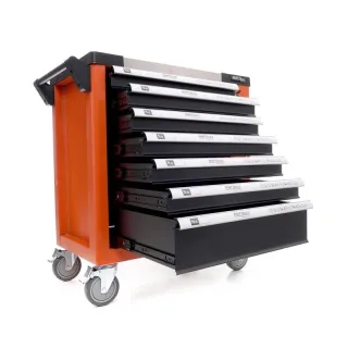 Количка с инструменти KraftDele KD1067/ 258 бр.