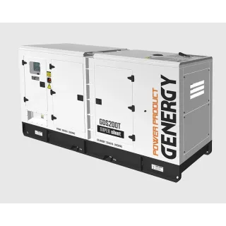 Авариен дизелов генератор Genergy GDS200T/ 204kVA/ 400V/ 390 л