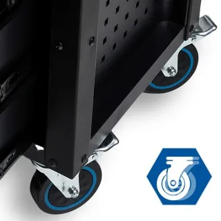 Количка с инструменти KraftDele KD1062/ 501 части